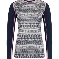 Kari traa Skitøj|Skitøj-Mina Merinould Skiundertrøje Dame, royal