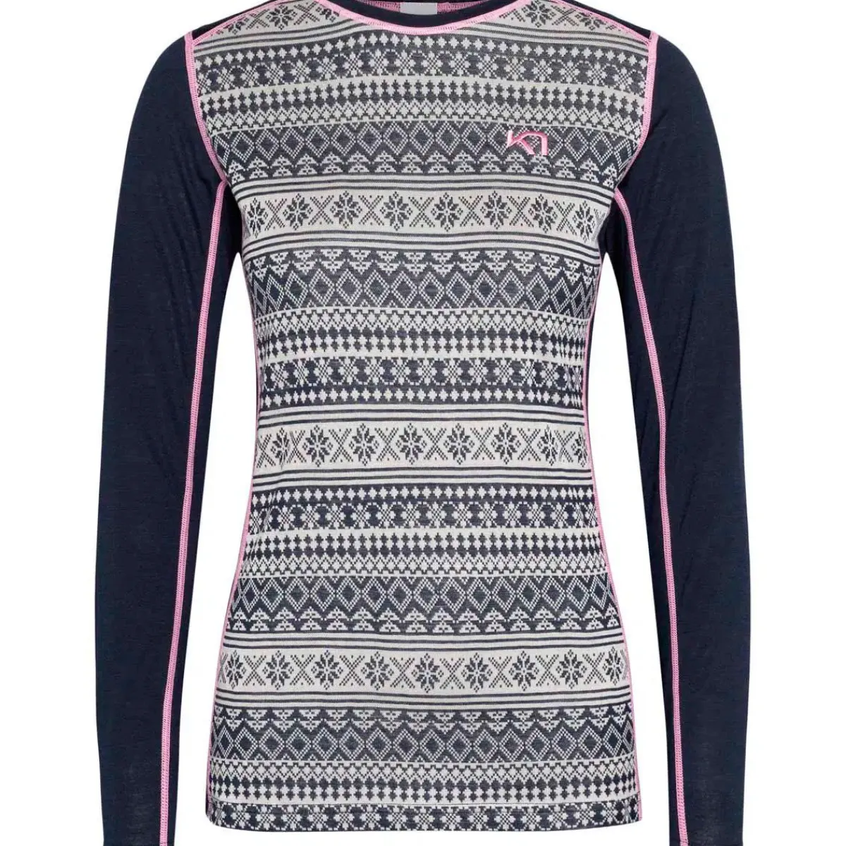 Kari traa Skitøj|Skitøj-Mina Merinould Skiundertrøje Dame, royal