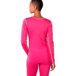 Kari traa Skitøj|Skitøj-Mina Merinould Skiundertrøje Dame, berry