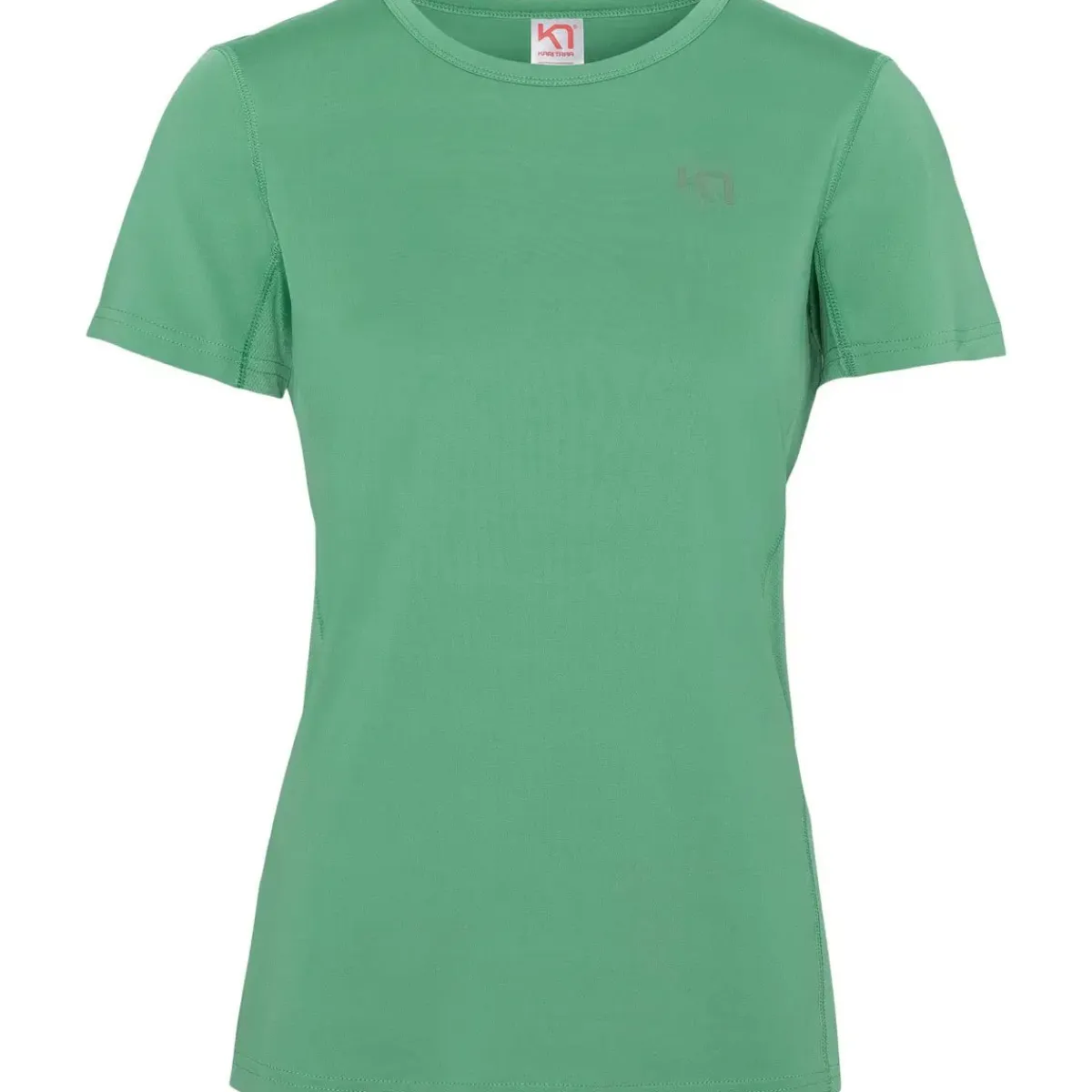 Kari traa Træningstøj|Træningstøj-Myrblå Trænings-T-Shirt Dame