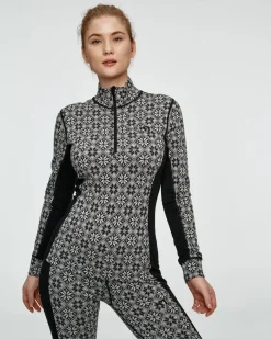 Kari traa Skitøj|Vintertøj-Rose H/Z Merinould Skiundertøjssæt Dame, black  Black