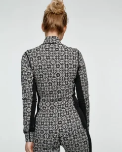 Kari traa Skitøj|Vintertøj-Rose H/Z Merinould Skiundertøjssæt Dame, black  Black