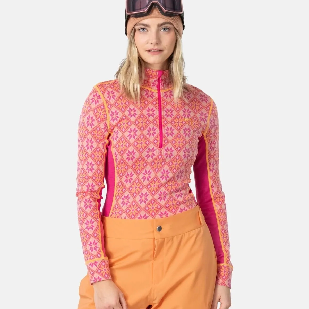 Kari traa Skitøj|Skitøj-Rose H/Z Skiundertrøje Dame, BERRY