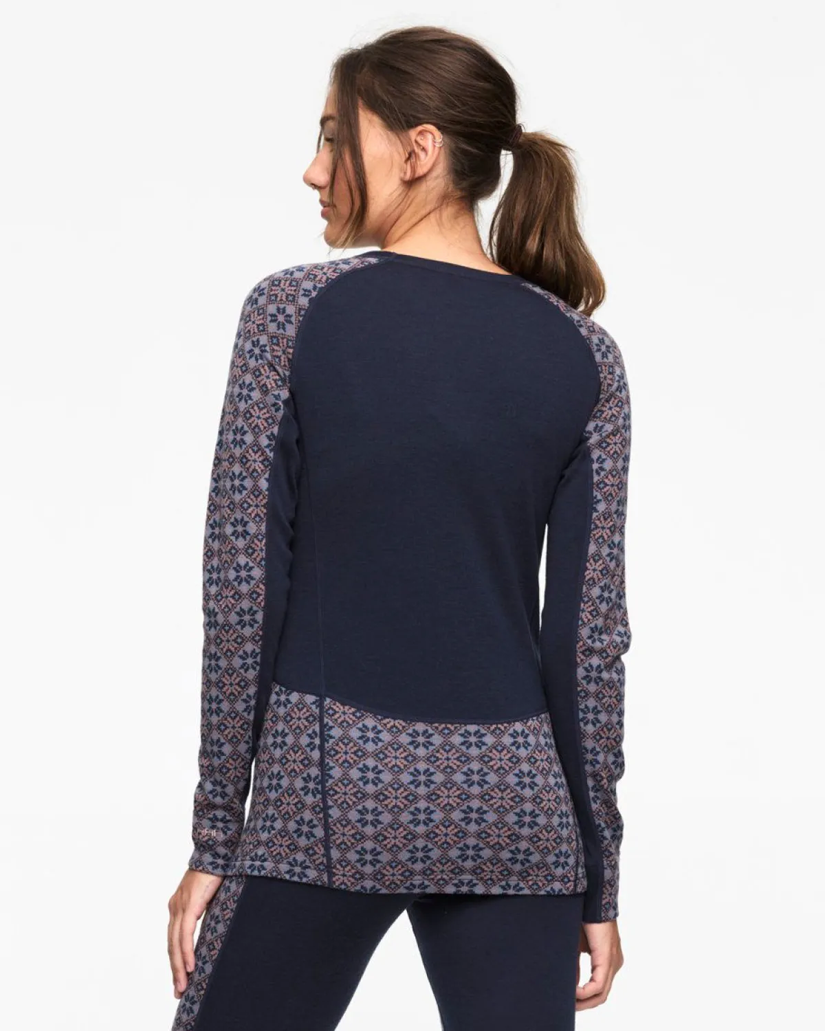 Kari traa Skitøj|Skitøj-Rose Light Skiundertrøje Royal