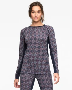 Kari traa Skitøj|Skitøj-Rose Light Skiundertrøje Royal