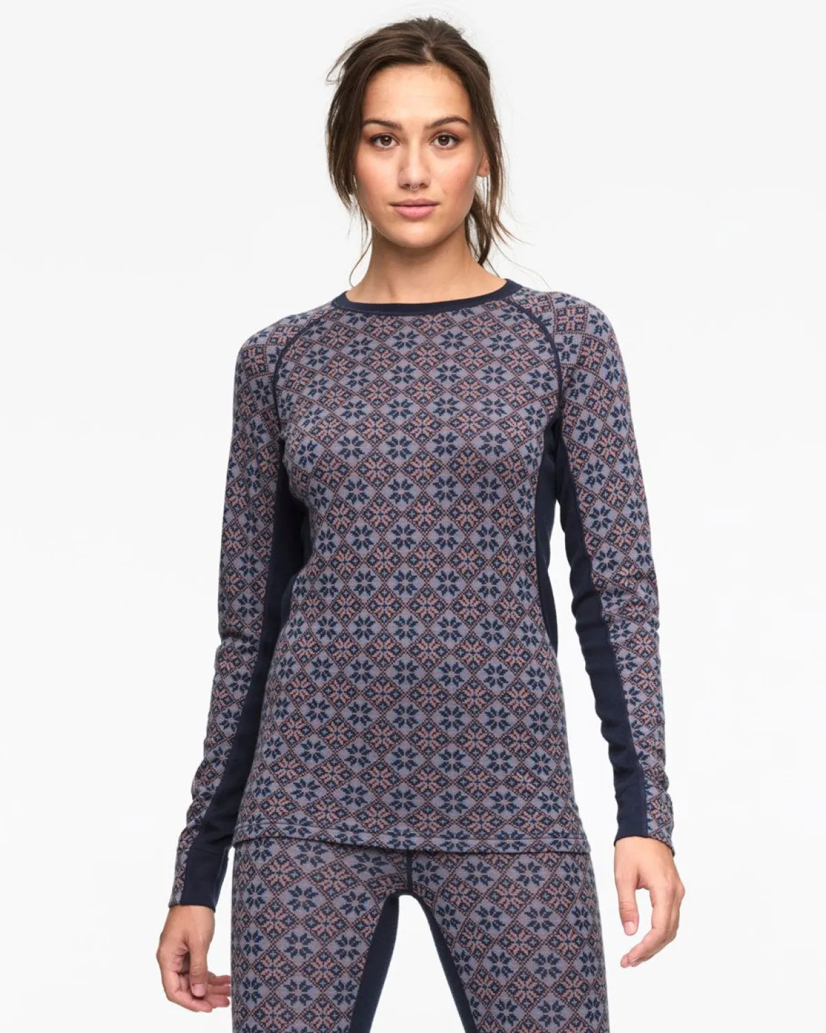 Kari traa Skitøj|Skitøj-Rose Light Skiundertrøje Royal