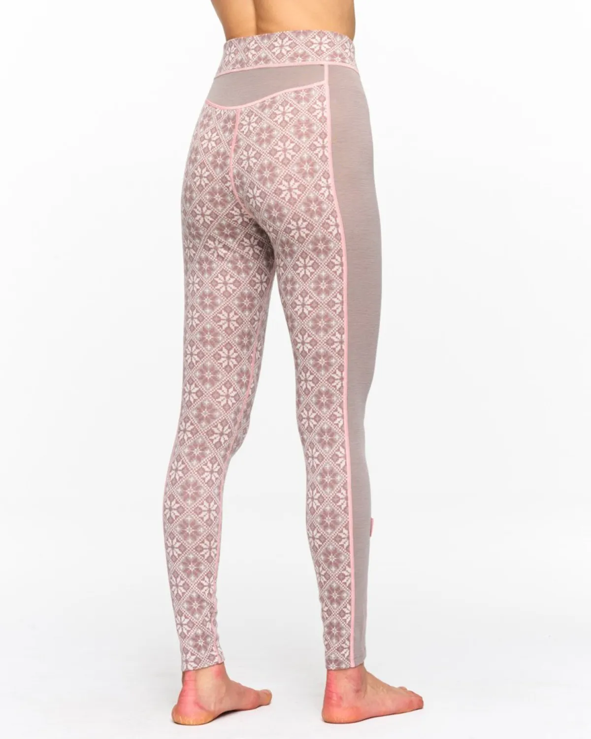 Kari traa Skitøj|Skitøj-Rose Merino uld Skiunderbukser Dame, taupe