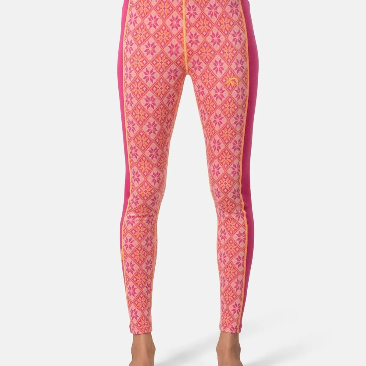 Kari traa Skitøj|Skitøj-Rose Merino uld Skiunderbukser Dame, Berry