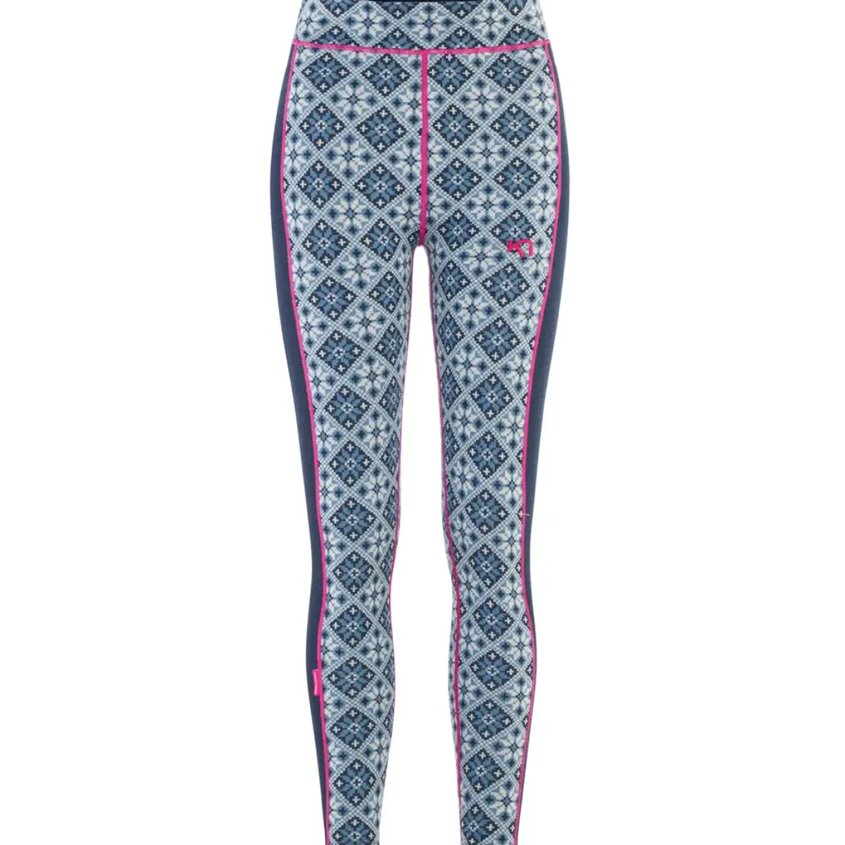 Kari traa Skitøj|Skitøj-Rose Merino uld Skiunderbukser Dame, royal