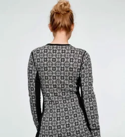 Kari traa Skitøj|Skitøj-Rose Skiundertrøje Merino Uld Dame, black