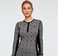 Kari traa Skitøj|Skitøj-Rose Skiundertrøje Merino Uld Dame, black