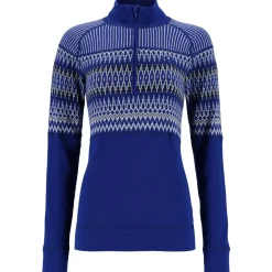 Kari traa Skitøj|Skitøj-Silja Half-Zip Dame, azure