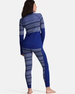 Kari traa Skitøj|Skitøj-Silja Half-Zip Dame, azure