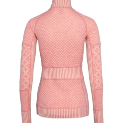 Kari traa Skitøj|Vintertøj-Smekker Half-Zip Skiundertrøje Dame, lotus  Lotus