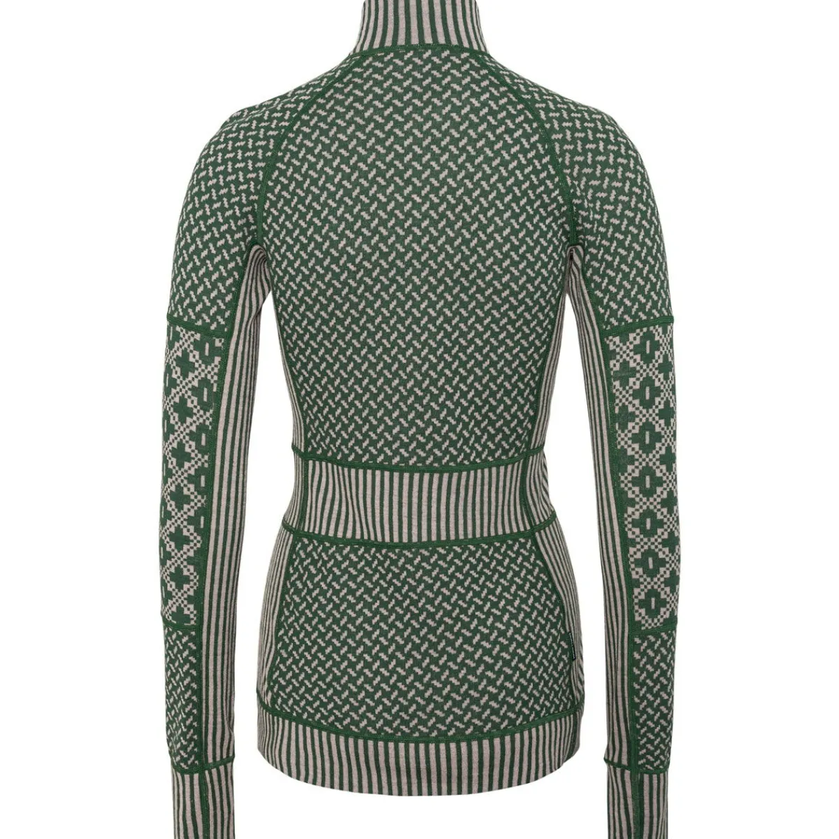 Kari traa Vintertøj|Skitøj-Smekker Half-Zip Skiundertrøje Dame