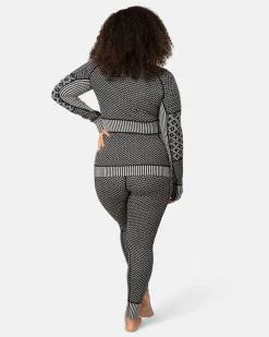 Kari traa Vintertøj|Skitøj-Smekker H/Z Merinould Skiundertøjssæt Dame, black Black