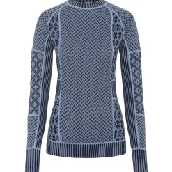 Kari traa Vintertøj|Skitøj-Smekker Merinould Skiundertøjssæt Dame, iris Iris