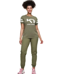 Kari traa Træningstøj|Træningstøj-Vilde T-shirt Dame  Tweed