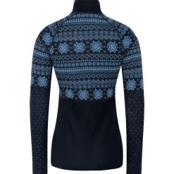 Kari traa Skitøj|Vintertøj-Vilma H/Z Merinould Skiundertøjssæt Dame, sea Sea