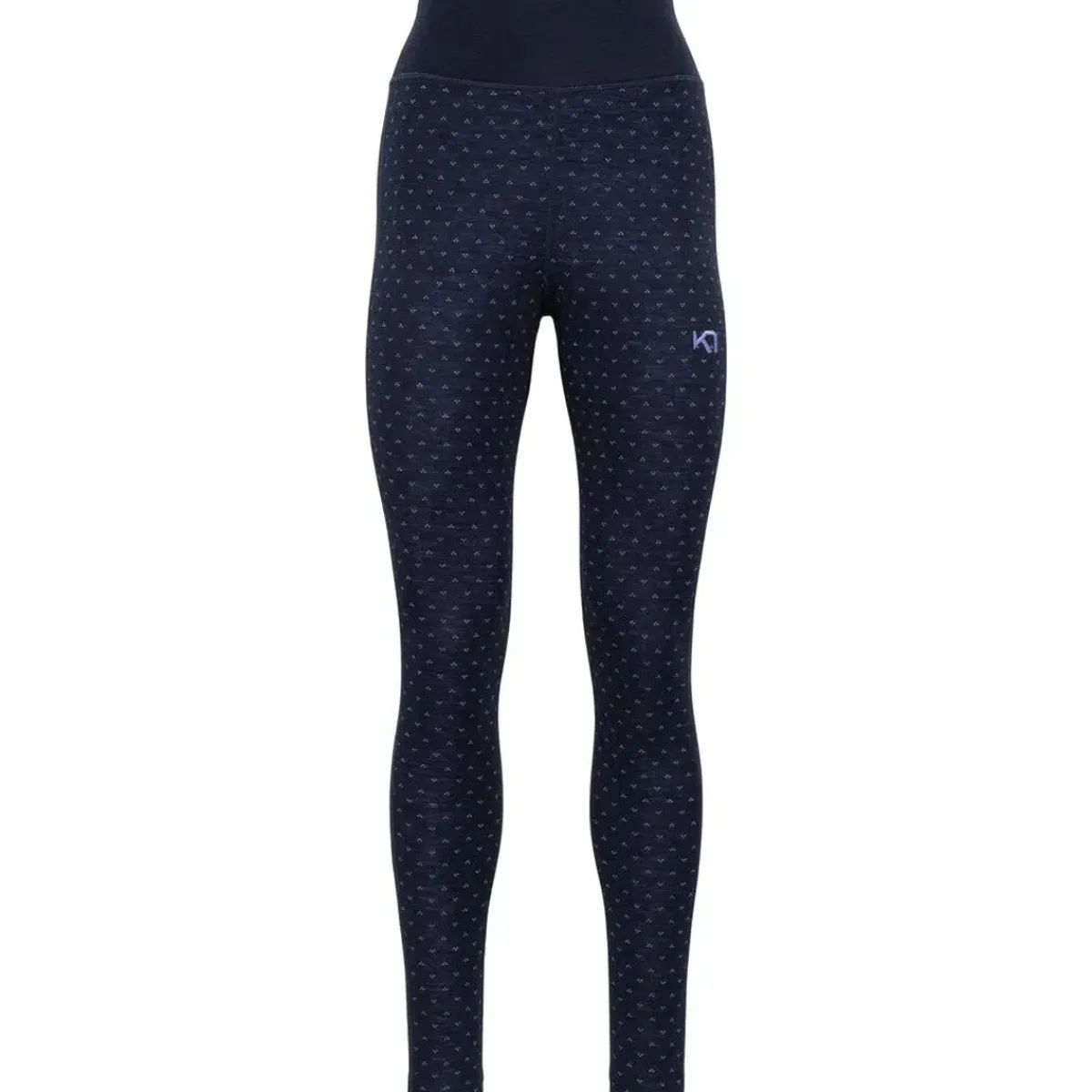 Kari traa Skitøj|Vintertøj-Vilma H/Z Merinould Skiundertøjssæt Dame, sea Sea