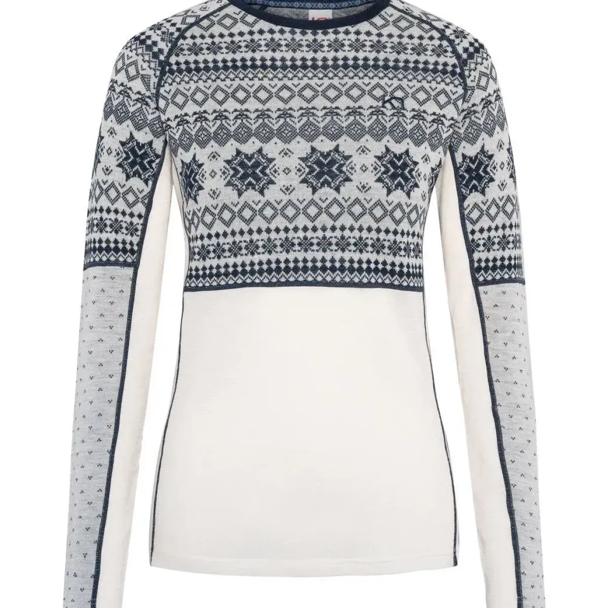 Kari traa Skitøj|Vintertøj-Vilma Merinould Skiundertøjssæt Dame, nwhite Nwhite / Royal