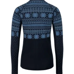 Kari traa Vintertøj|Skitøj-Vilma Merinould Skiundertøjssæt Dame, sea  Sea