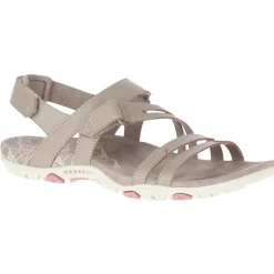 Merrell Fodtøj|Sandaler-Sandspur Rose Convert Sandal Dame  Brindle / Pink