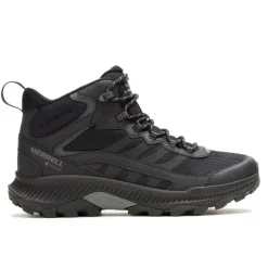 Merrell Fodtøj|Vandresko-Speed Strike 2 Mid Gore-Tex Herrestøvle Black