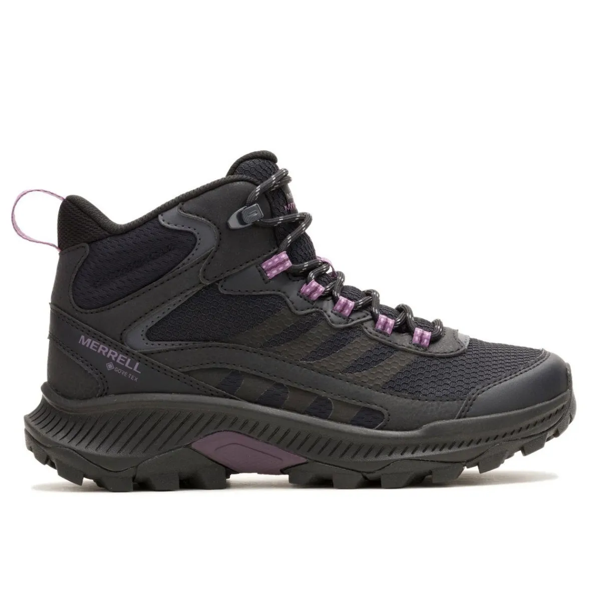 Merrell Fodtøj|Vandrestøvler-Speed Strike 2 Mid Gore-Tex Damestøvle Black