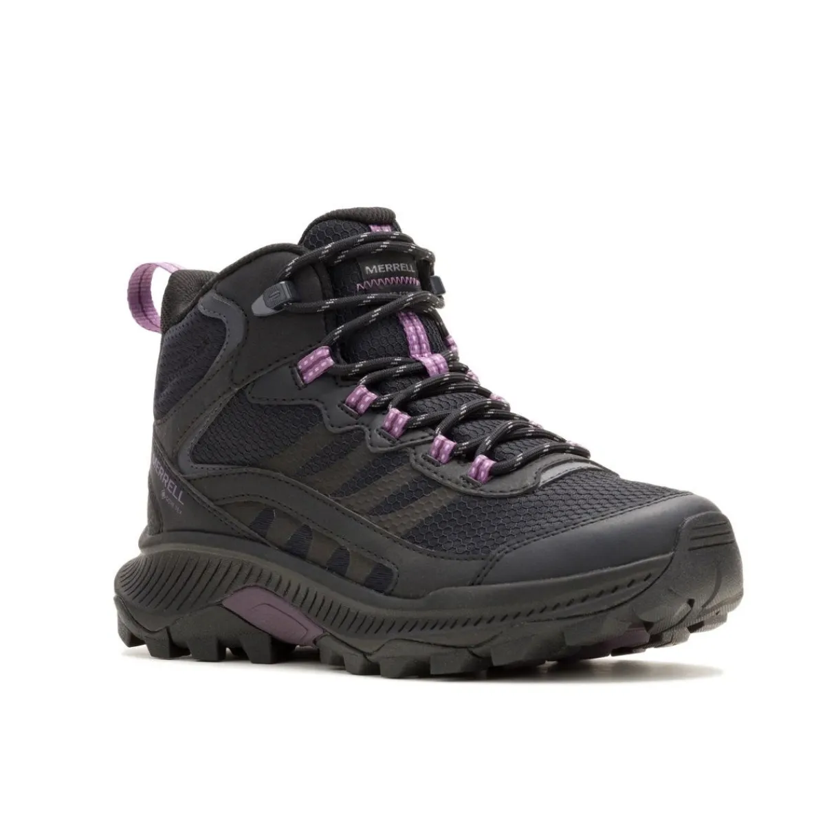 Merrell Fodtøj|Vandrestøvler-Speed Strike 2 Mid Gore-Tex Damestøvle Black