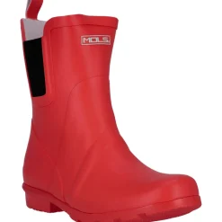 Mols Fodtøj|Gummistøvler-Suburbs Gummistølver Dame, haute red