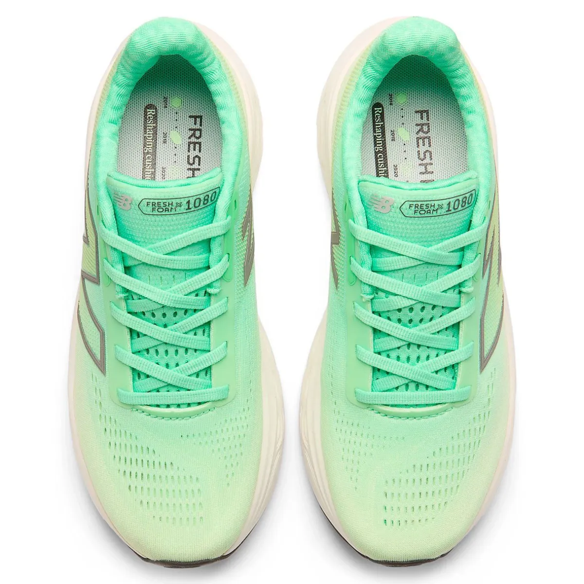 New Balance Løbesko|Løbesko-1080 Version 14 Løbesko Dame Sweetgrass / Reflection / Silver Metallic