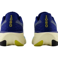 New Balance Løbesko|Løbesko-1080 Version 14 Løbesko Herre  Inkwell / Silver Metallic / Ginger Lemon