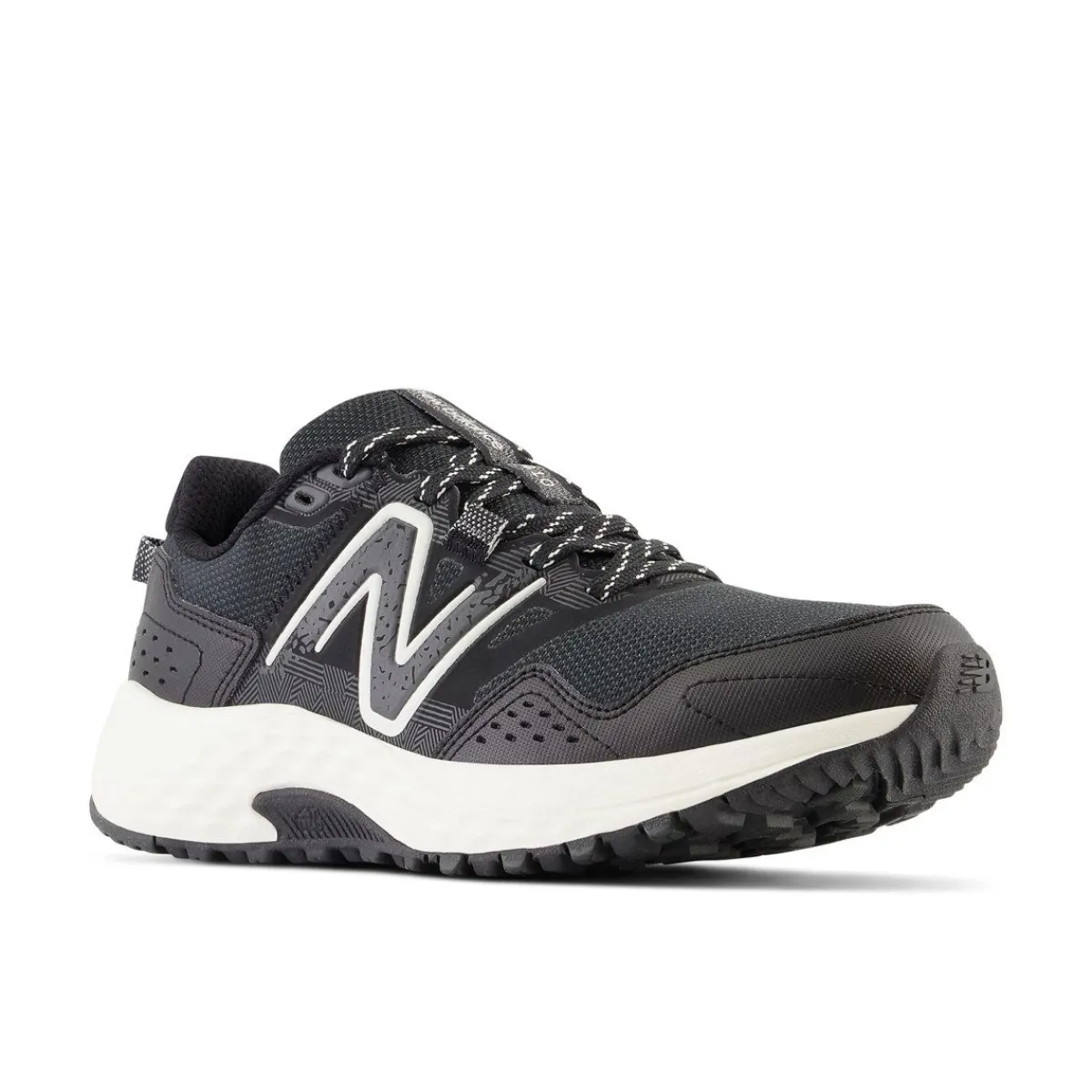 New Balance Fodtøj|Løbesko-410 Version 8 Trail Damesko Blacktop / Sea Salt / Black