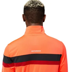 New Balance Outdoortøj|Løbetøj-Accelerate Half Zip Løbetrøje Herre  Electric Red