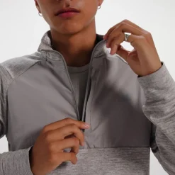 New Balance Beklædning|Løbetøj-Athletics Heat Grid Half-Zip Midlayer Herre