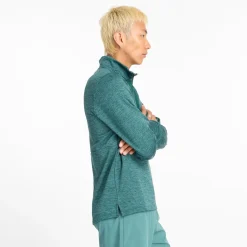 New Balance Beklædning|Løbetøj-Athletics Heat Grid Half-Zip Midlayer Herre