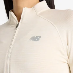 New Balance Beklædning|Løbetøj-Athletics Heat Grid Half-Zip Midlayer Dame