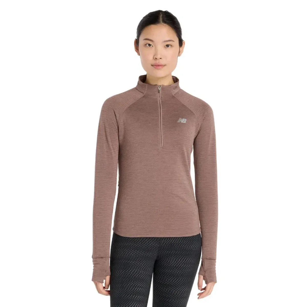 New Balance Beklædning|Løbetøj-Athletics Heat Grid Half Zip