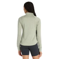 New Balance Beklædning|Løbetøj-Athletics Heat Grid Half-Zip Midlayer Dame