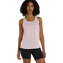 New Balance Løbetøj|Træningstøj-Athletics Løbesinglet Dame  Rose Sugar Heather