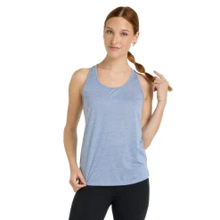 New Balance Løbetøj|Træningstøj-Athletics Løbetop Dame  Dusk Shower Heather