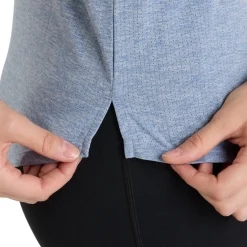 New Balance Løbetøj|Træningstøj-Athletics Løbetop Dame Dusk Shower Heather