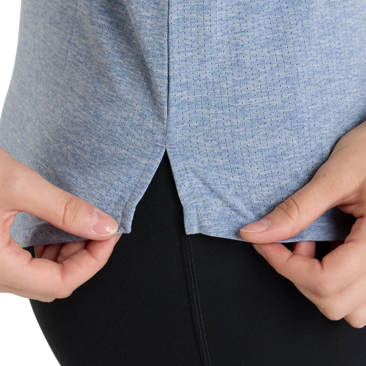 New Balance Løbetøj|Træningstøj-Athletics Løbetop Dame Dusk Shower Heather