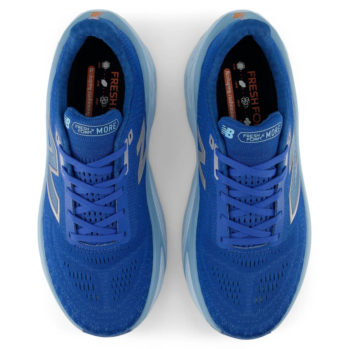 New Balance Løbesko|Løbesko-Fresh Foam X More Version 5 Løbesko Herre Blue Agate / Quarry Blue