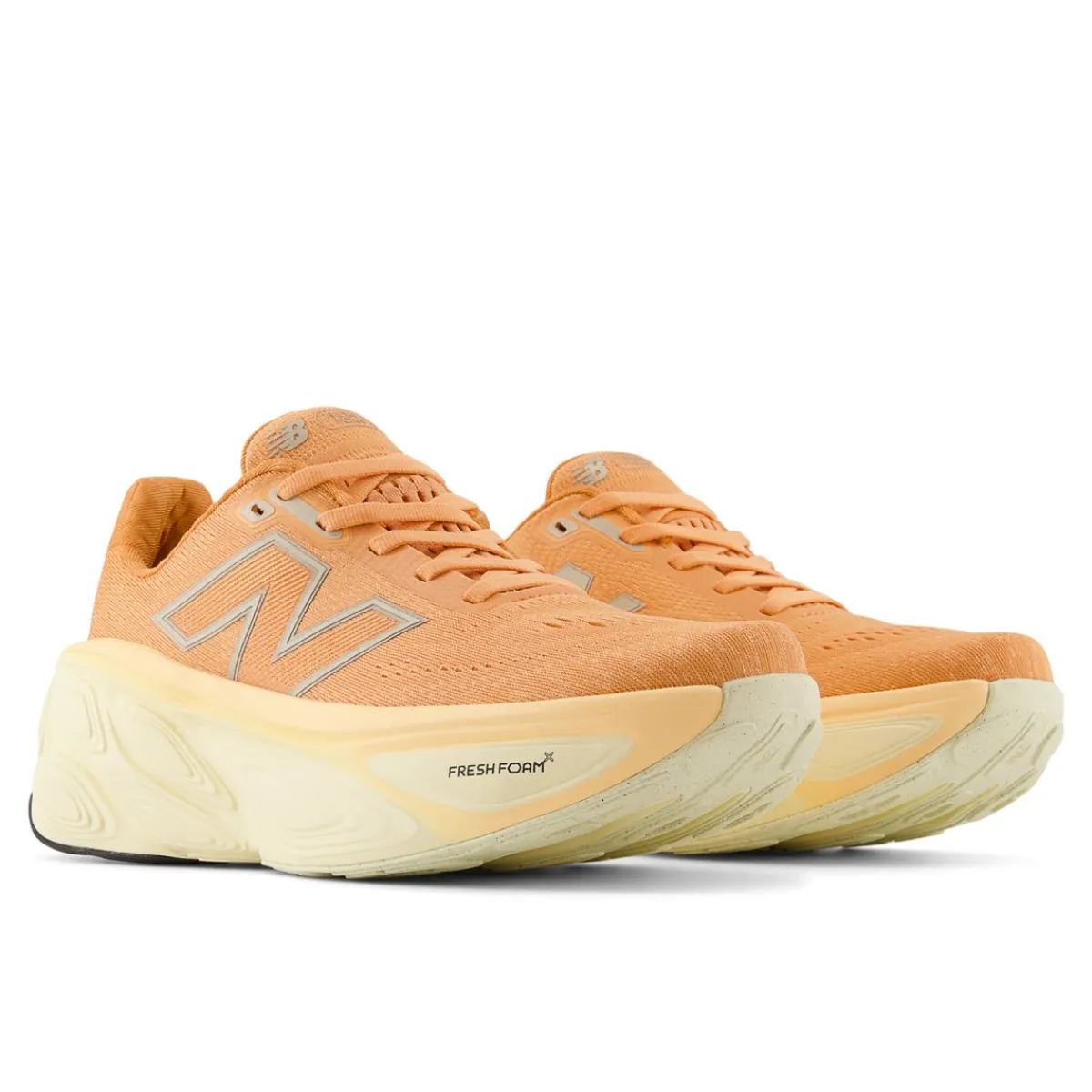 New Balance Løbesko|Løbesko-Fresh Foam X More Version 5 Løbesko Dame Copper / Light Gold Metallic