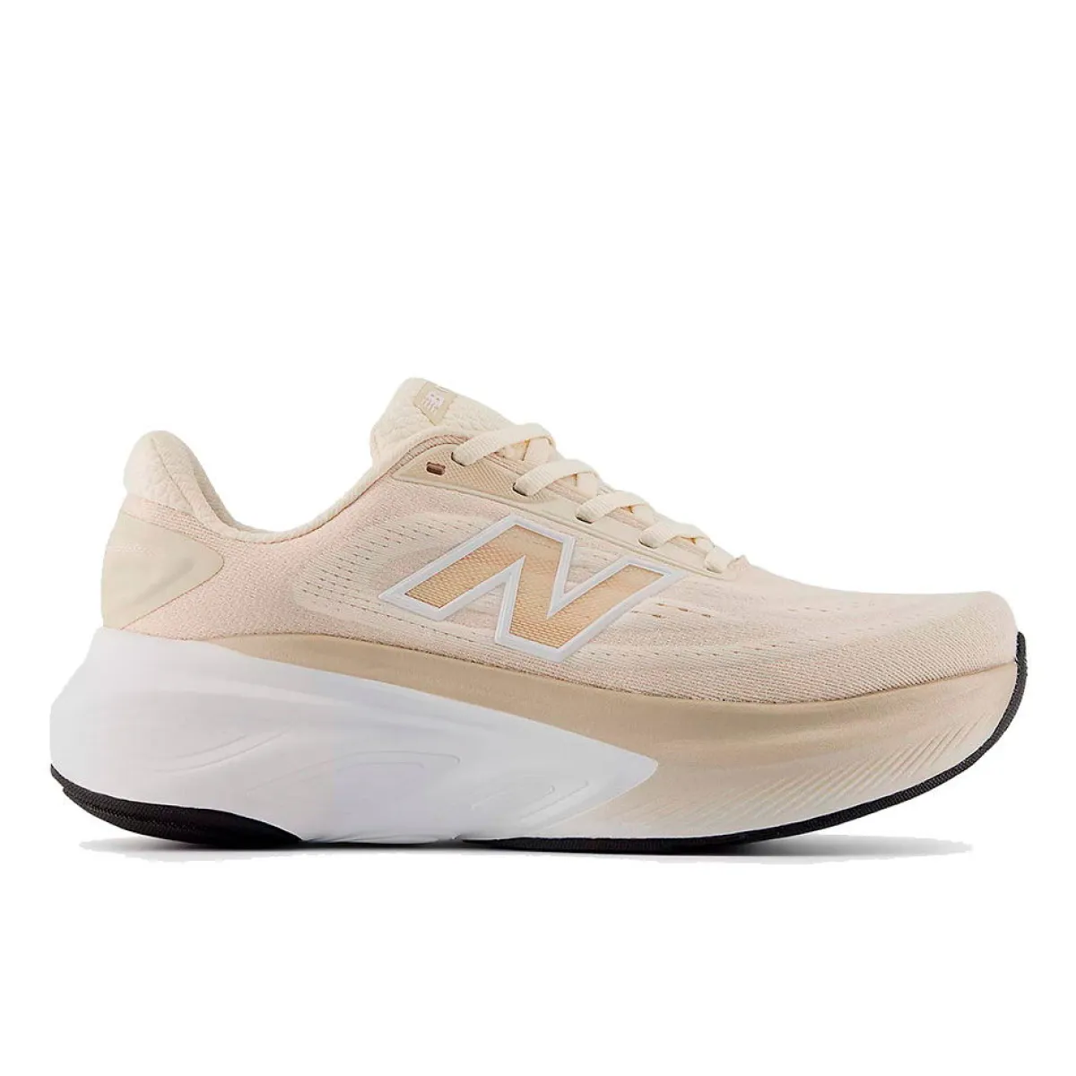 New Balance Løbesko|Løbesko-FreshFoam X More v6 Løbesko Dame Permafrost / Bisque / NB White