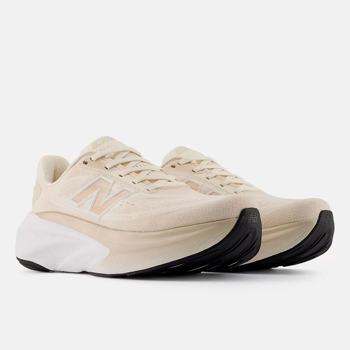 New Balance Løbesko|Løbesko-FreshFoam X More v6 Løbesko Dame Permafrost / Bisque / NB White