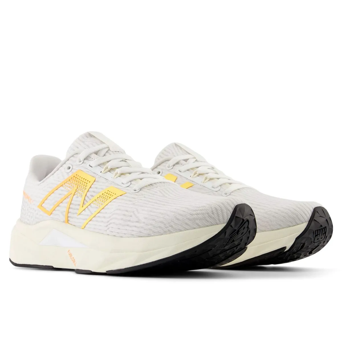 New Balance Løbesko|Løbesko-FuelCell Propel v5 Løbesko Dame White / Black / Hot Mango