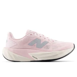 New Balance Løbesko|Løbesko-FuelCell Rebel v5 Løbesko Dame  Pink Granite / Silver Metallic / Linen